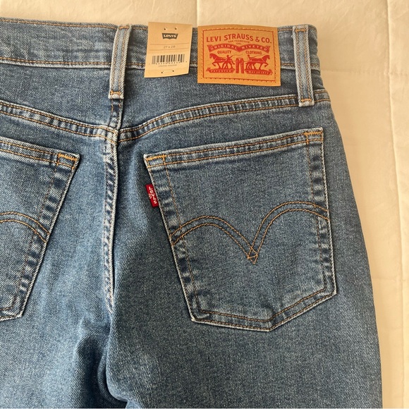Levi’s Wedgie Straight Women Jeans Size 27 NWT - Picture 11 of 11